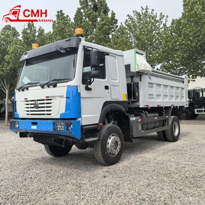 Sinotruk HOWO 4WD Tipper with WP10 Engine & Eco-Friendly Tarpaulin Solution