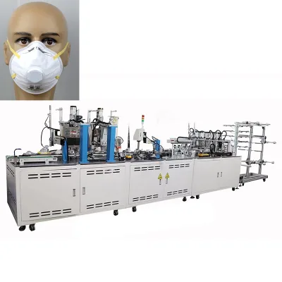 Full-automatic Head Loop N95 Cup Anti Dust Ffp3 Mask Making Machine