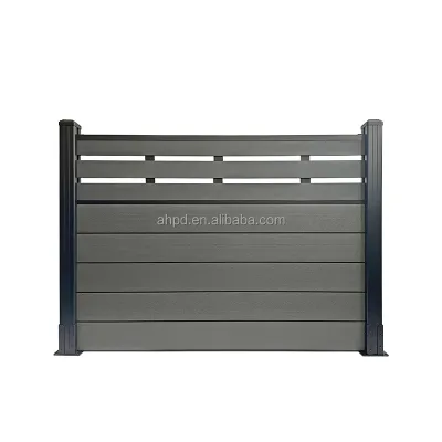 Outdoor Veranda Terrace Waterproof Wood Plastic Composite Panel WPC Fence
