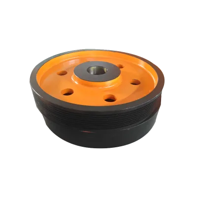 High Quality High Manganese Steel Jaw Crusher Fly Wheel Casting Type Jaw Plate Packaged for Export