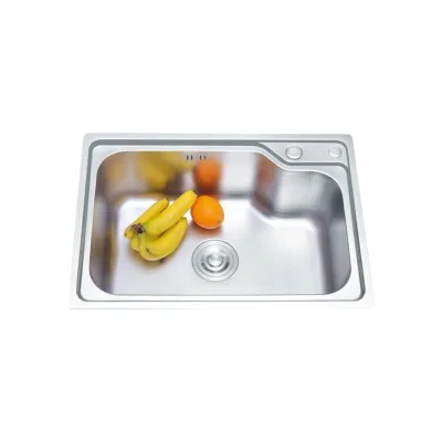 New Release Laundry Stainless Steel Single Basin Kitchen Sink Farmhouse Brushed Washing Basin