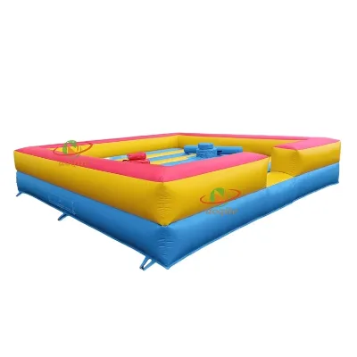 Customized Inflatable Jousting Arena Inflatable Team Building Game Fighting Game Factory Price Inflatable Jousting Game