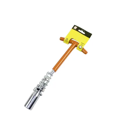 16mm, 21mm Universal Ignition System Repair Tool Foldable Spark Plug Wrench With Spring T-type Spark Plug Socket Wrench