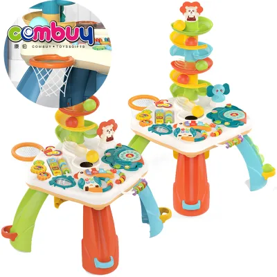 Infant Education Electric Track Game Desk Learning Toy Activity Table Baby