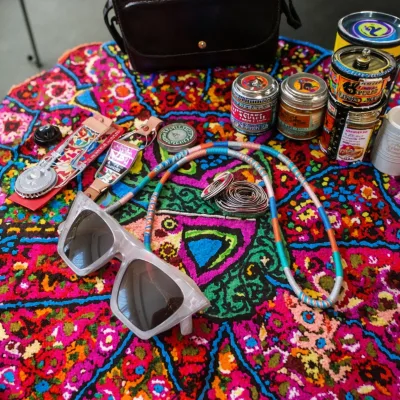 New product 2026 New Fashion Colorful Polyester Waterproof Sunglasses Lanyard with Metal Hook 110cm Customizable Colors