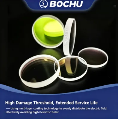 Original Bochu Laser Upper 2nd Protective Lens Fused Silica AR Coated for Precitec Cutting Head Spare Part