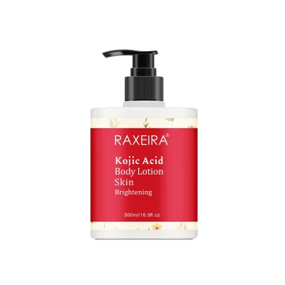 Private Label Body Lotion Kojic Acid Natural Brightening Cream for Black Skin Kojic Acid Whitening Body Lotion