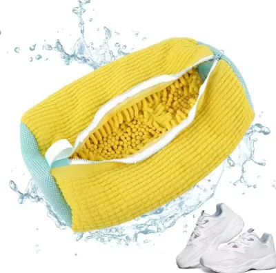 Travel Portable 10 Pack Plush Zipper Mesh Laundry Sets with Custom Color & Customizable Size for Shoes
