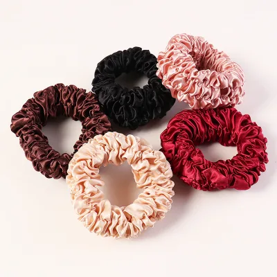 Wholesale Large Satin Scrunchies Manufacturer's Hair Ties for Heavy Hair
