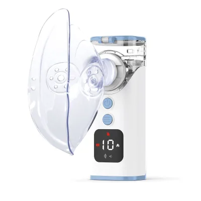 MDR ISO MDL SMART SFDA Self-Cleaning Function Smart Rechargeable Ultrasonic Atomizer for Respiratory Care