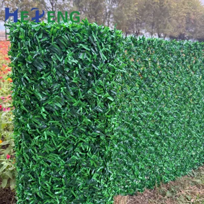 Artificial Simulation Pine Needle Green Plant Faux Grass Fence for Courtyard Decoration
