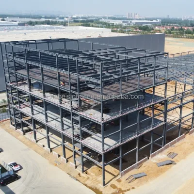 Modern High Rise Hotel Building Design Light Metal Prefabricated Steel Structure for Hotels Steel Structure Building