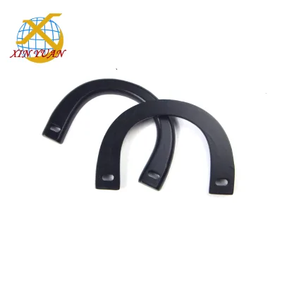 China Direct Supplier Wood Handle Black Bag Handle 13*9cm Fashion Customizable Size & Logo