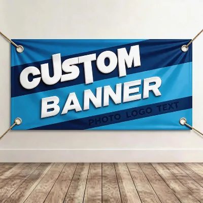 18oz Heavy Duty Banner Custom Printed Stage Backdrop Event Party Decoration Sign