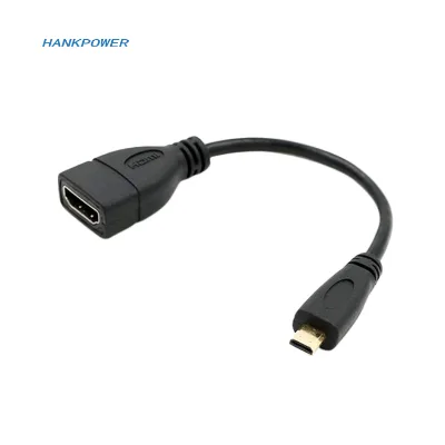 Micro HDTV to HDTV Female HD Cable HDTV Female to Micro HD Conversion Cable 3D 4k Extension Cable