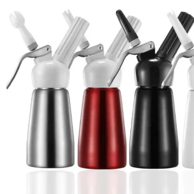 Hot Selling Professional Whipped Cream Dispenser Dessert Cream Butter Dispenser Cream Whipper Maker Professional Aluminum Metal