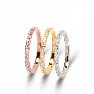 Latest Model Ring 1 Gram White Gold Ring Price in Dubai Diamond Ring for Girls
