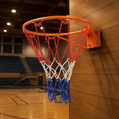 Durable Solid Steel Breakaway Basketball Rim With Doublle Compression Springs Indoor Basketball Hoop