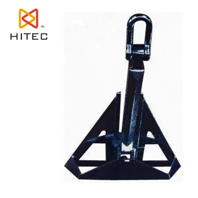 Sea Marine Mooring Boat Anchor Black Delta Flipper Anchor for Sale