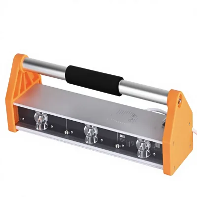 Portable Industrial LED Wall Leveling Lighting with Handle Bracket Auxiliary Sanding Tools and Painter Developing Lamp