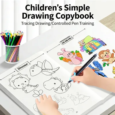 Own Design Coloring Book and Bold and Easy Coloring Books Printing Service with Reusable Kids Coloring Book