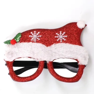 Wholesale Christmas Decoration Merry Christmas Decoration Glass Frame Party Show Prop Christmas Glass
