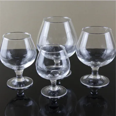 Wholesale Big Capacity Stock Feature Lead Free Brandy Glass Customized Goblet Brandy/ Beer Snifter Glass