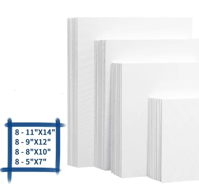 Wholesale Painting Canvas Panels Cotton,Primed White Canvas for Acrylic,Oil Painting