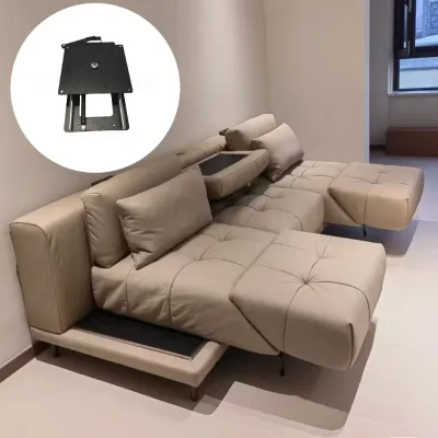 JINRUIDA 360 Degree Rotating Sofa Base Frame, Telescopic Slide Swivel Seat Mechanism, Sofa Rotating Plate Hardware Fitting