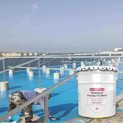 Polyaspartic Liquid Coating Waterproof Coating Building Roof Waterproof Coating Liquid Rubber Waterproofing Sealer Safe No-toxic