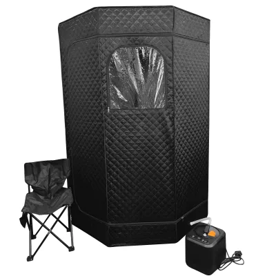 Most Popular Portable Steam Sauna Customized Logo Loss Weight Portable Sauna Square or Pantagon Folding Infrared Sauna