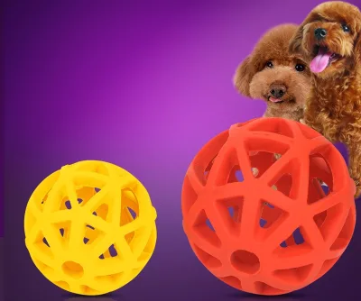 Rubber Toy Dog Play Balls for Teeth Cleaning and Grinding Durable Rubber Balls for Playtime