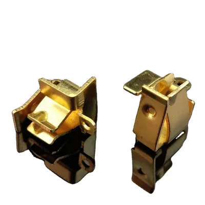 Universal Brass Socket Accessory Sheet Metal Part Earth Contact for Switch Socket-Stamping Parts