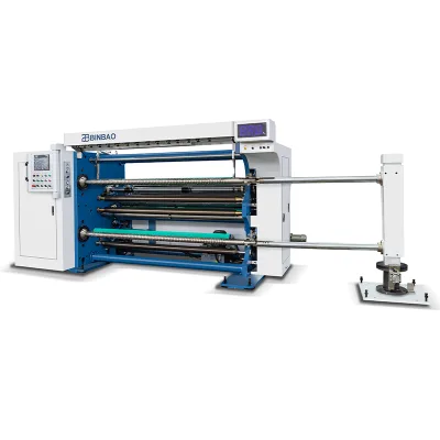 High Precision Film Slitter Rewinder Machine for BOPP CPP OPP Laminated and Composite Flexible Packaging Rolls