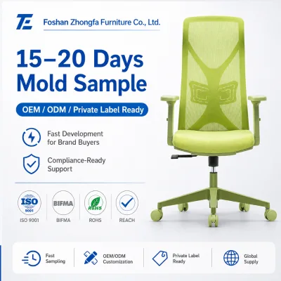 Office Chairs Supplier Ergonomic Mesh Desk Chair Adjustable Task Chair for Office Furniture Project Bulk