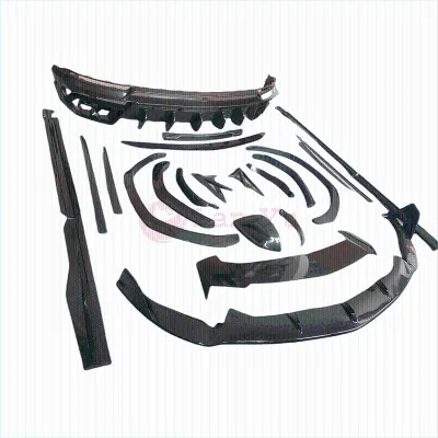M Style Dry Carbon Fiber Front Lip Rear Diffuser Side Skirts Car Body Kit for Lambor URUS Accessories