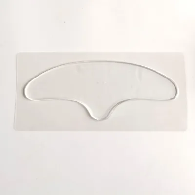 A Sticky PET Reusable Silicone Anti-wrinkle Forehead Pads