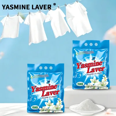 2026 High Foam Laundry Detergent Powder OEM Private Label Jasmine Fragrance Deep Stain Removal Factory Wholesale Wash Soap