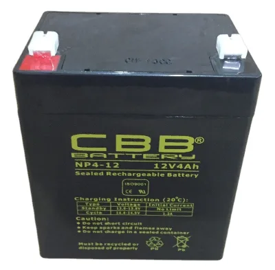 4AH 12V Ups Battery for Emergency Lighting,Camera, Home Use