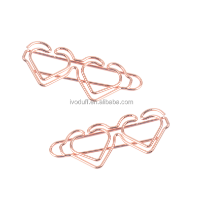 Paperclips Manufacturer Office Metal Wire Bookmark Heart Shape Paper Clip