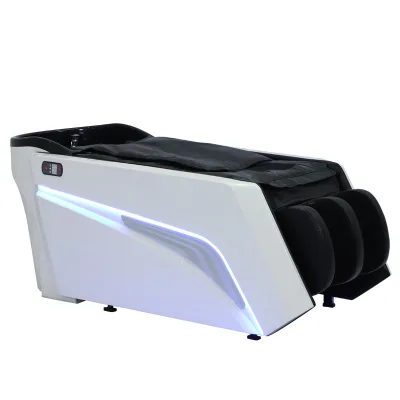 Luxury Automatic  Hair Washing Massage Chair Shampoo Bed With Bowl  Electric Spa Head Water Therapy Shampoo Bed for Sale