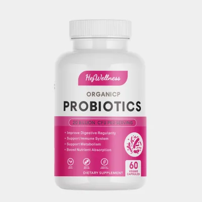 Hot Sale Probiotic Capsules with Prebiotics and Probiotics for Digestive Health Gut Health Daily Probiotics for Adults