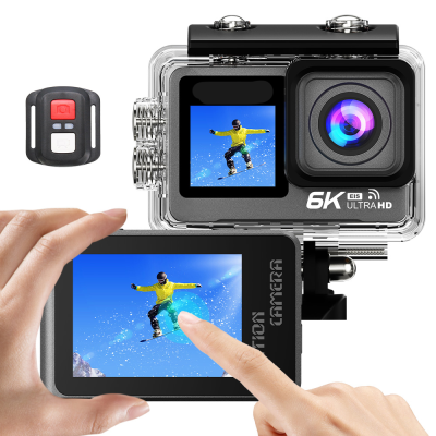 6K Ultra Hd Wi-Fi 4K Action Camera Sports Camcorder Professional Video Camera for Video Recording