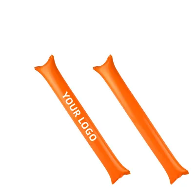Custom logo  Print Clap Hand Inflatable Thunder Sticks Cheering Balloon Stick