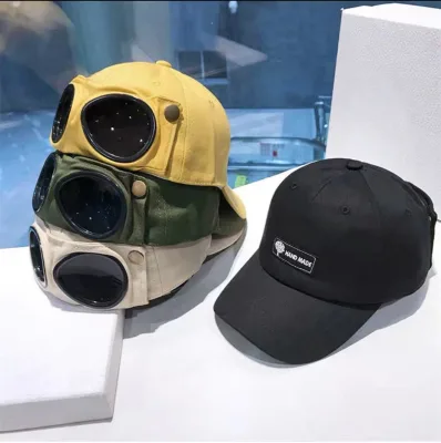 2022 New Summer Baseball Hat With Sunglasses Trend Duck Tongue Hat Outdoor aviator Hat
