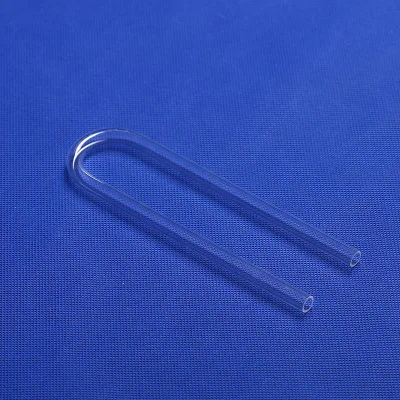 Wholesale High Quality Polished Transparent Quartz Glass U-Shaped BET Tube Premium Test Tubes