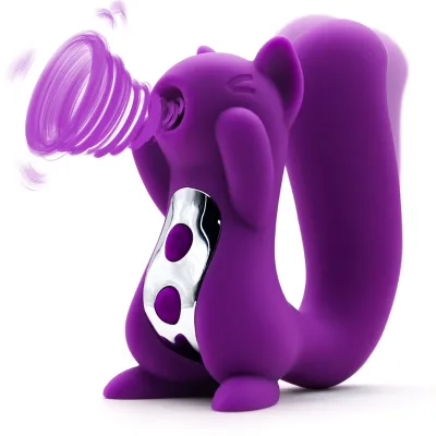 New Design Squirrel Masturbators Vibrador Nipple Vagina Clitoral Stimulation Sculpt Sucking Squirrel Vibrador Sex Toys for Woman
