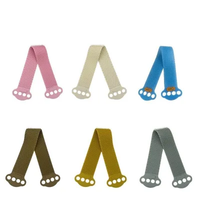 Silicone Body Brush with Soft Bristles Massage Points for Back Body Skin Cleaning Scrubbing Exfoliation Bath & Toilet Supply
