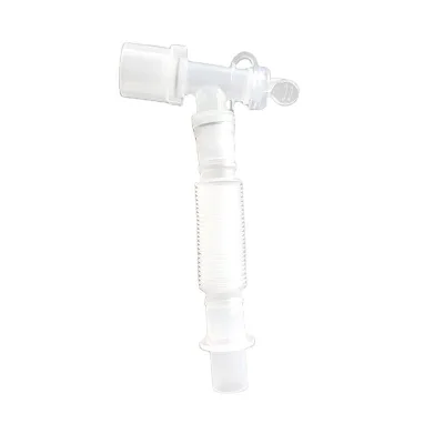 Anhui Consumables Supplies Disposable Double Swivel Elbow Expandable Catheter Mount.2.0