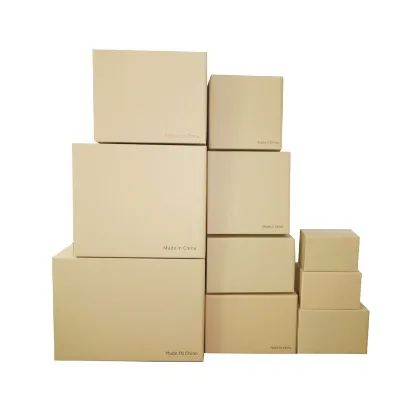 For FBA Corrugated Board Folding Carton for Cross-Border E-Commerce Packaging Large Express Logistics Super Hard High-Grade